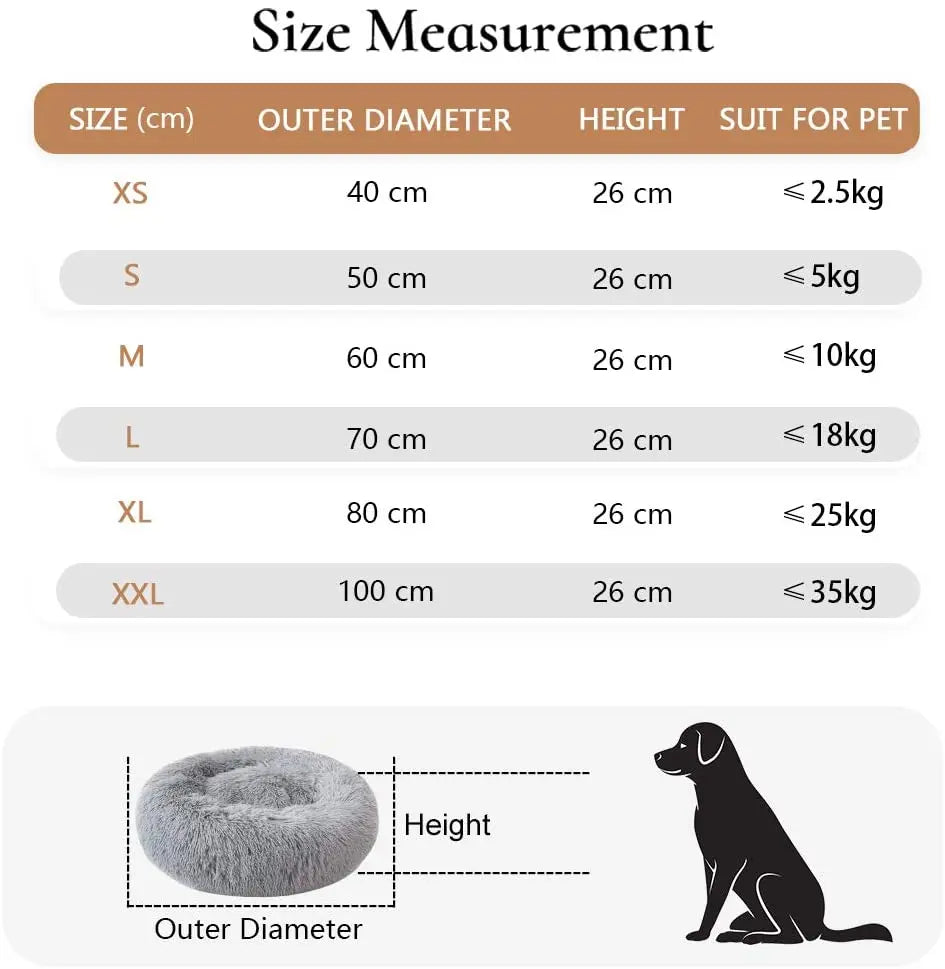 Calming & Anxiety Relief Dog Bed