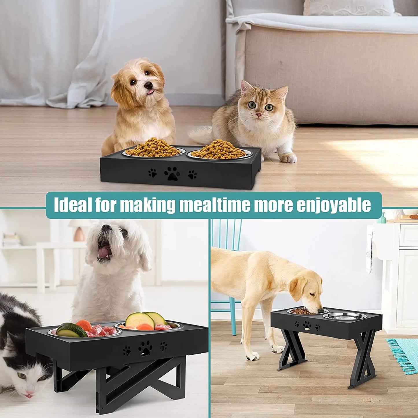 Adjustable Dog Bowls Comfort, Health & Style in Every Meal