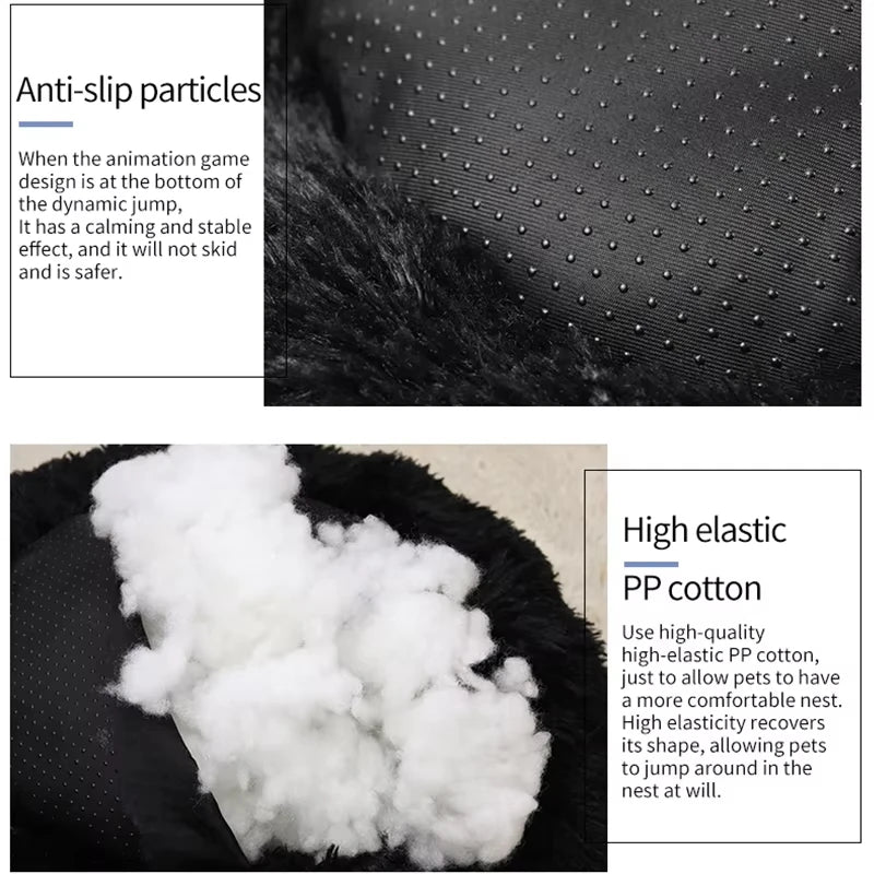 Calming & Anxiety-Relief Cat Bed