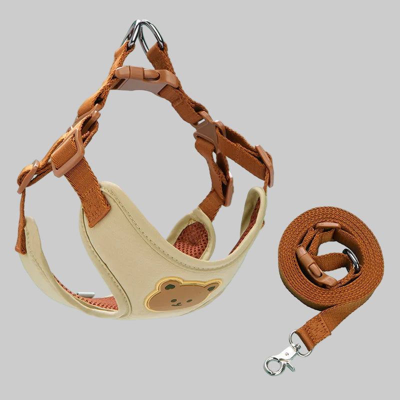 Dog Harness & Leash Set