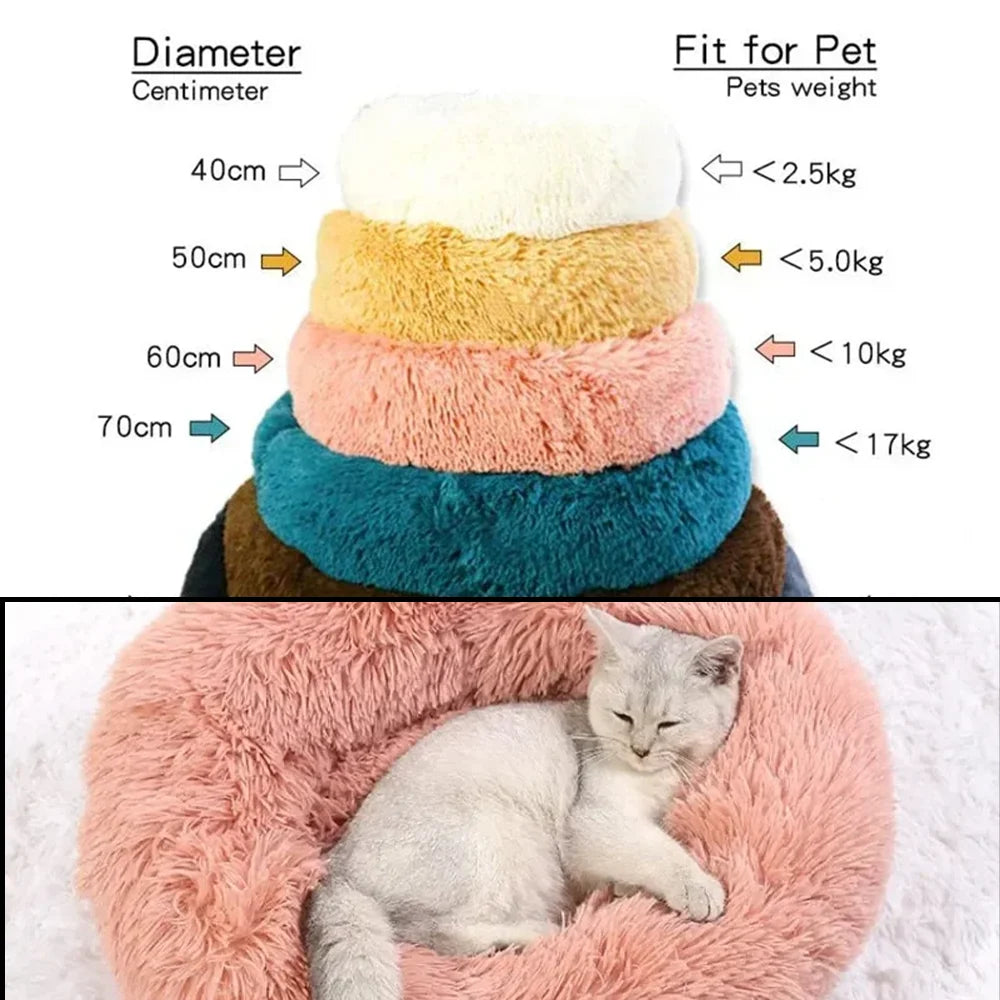 Calming & Anxiety-Relief Cat Bed