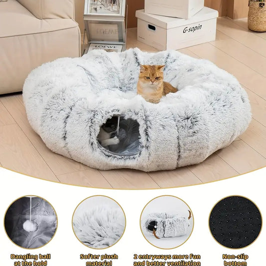 Cat Tunnel Bed