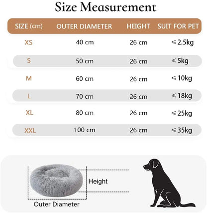 Calming & Anxiety Relief Dog Bed