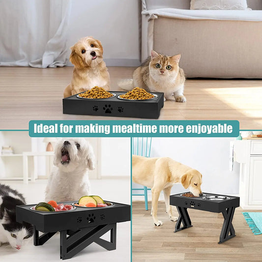 Adjustable Dog Bowls  Comfort, Health & Style in Every Meal
