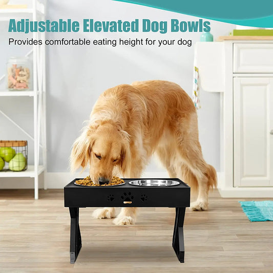 Adjustable Dog Bowls  Comfort, Health & Style in Every Meal