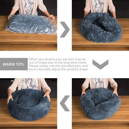 Calming & Anxiety-Relief Cat Bed
