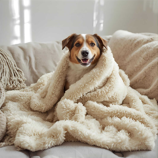 Anxiety Relieving Fluffy Pet Blankets