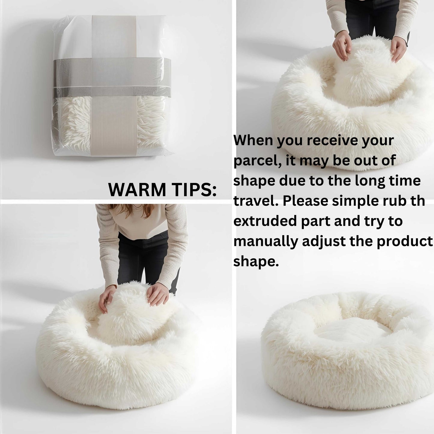 Calming & Anxiety Relief Dog Bed