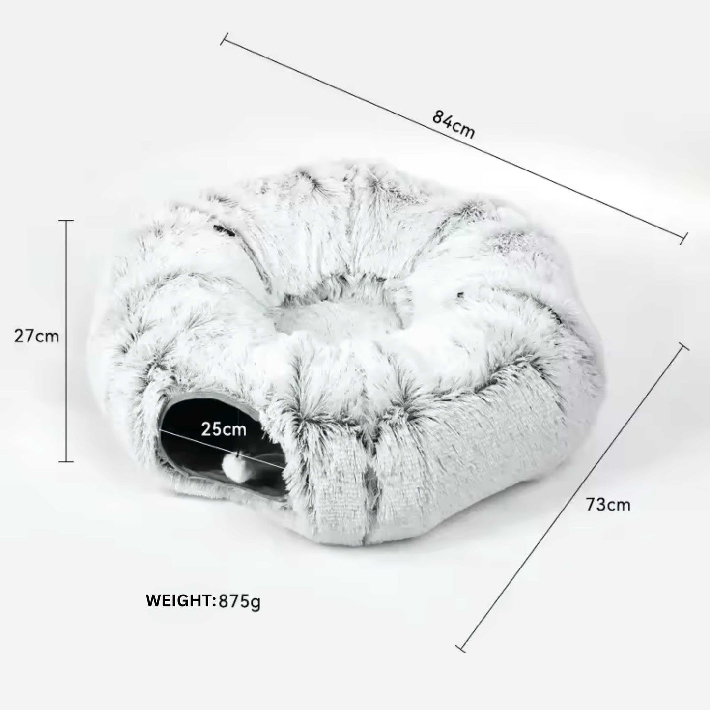 Cat Tunnel Bed